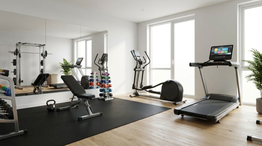 Découvrez le guide 2024 des équipements indispensables pour aménager une salle de sport à la maison. Conseils pratiques et sélection des meilleurs accessoires pour un entraînement efficace.