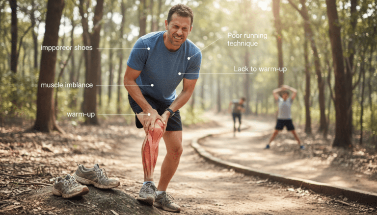 Mal Aux Genoux en Course : 5 Causes et Solutions