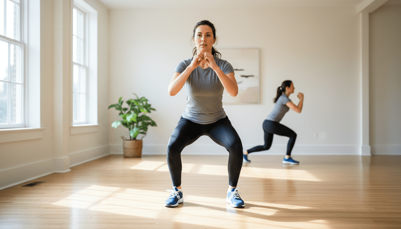 découvrez un programme complet d'exercices jambes sans matériel, conçu pour renforcer et tonifier vos jambes en utilisant uniquement le poids du corps.