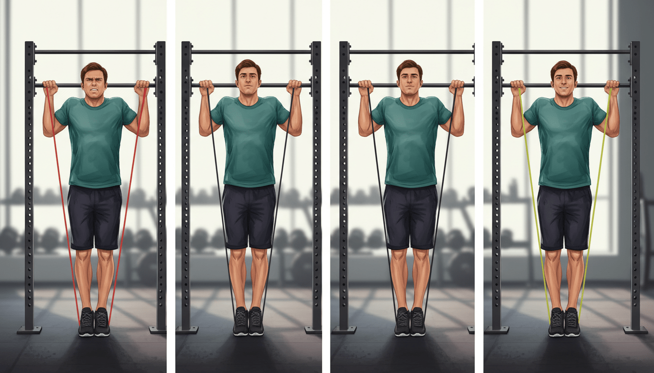 découvrez comment progresser efficacement en tractions assistées, de 0 à 10 répétitions, avec des conseils pratiques et des techniques adaptées pour tous les niveaux.